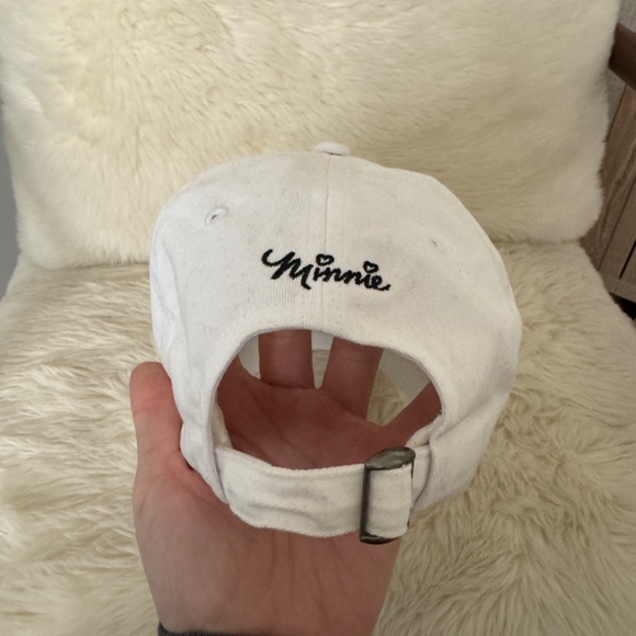 Disney Minnie Mouse Bow Baseball hat onesize white - Picture 4 of 5
